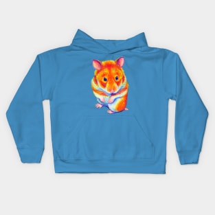 Rainbow Hamster Kids Hoodie